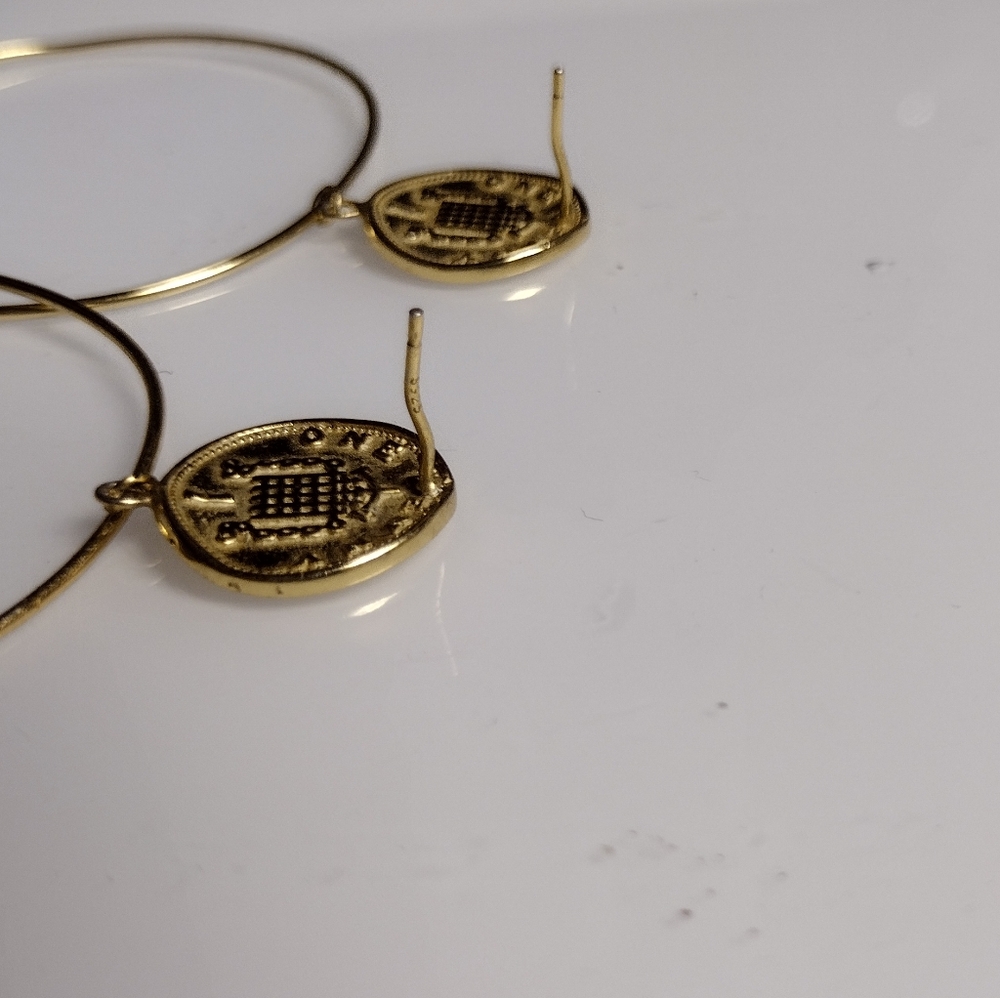 Coin earrings - Picture 4 of 7
